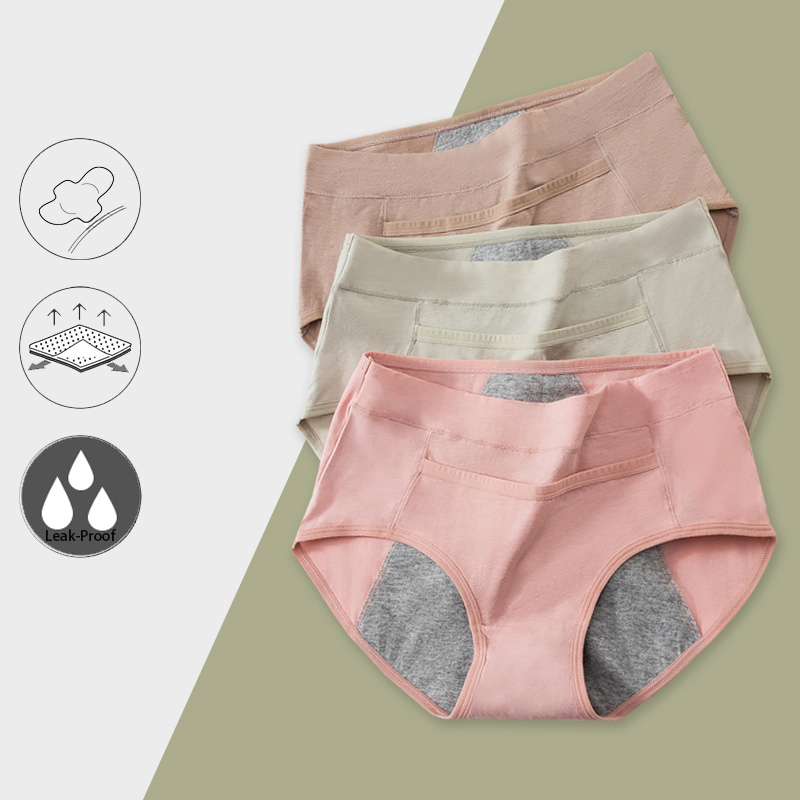Seamless Underwear Women - Pamuk Regl Külot Sızdırmaz Nefes Sexys