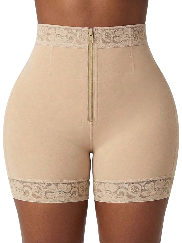 Boyshort Underwear - Yüksek Belli Popo Kaldırıcı Külot Kalça