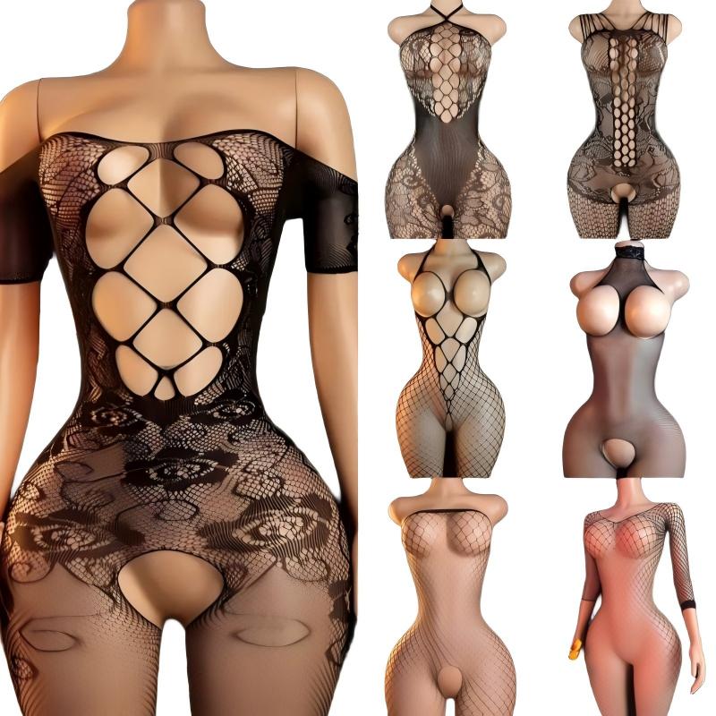 Bodystocking Fishnet - Kadınlar için erotik iç çamaşırı seti